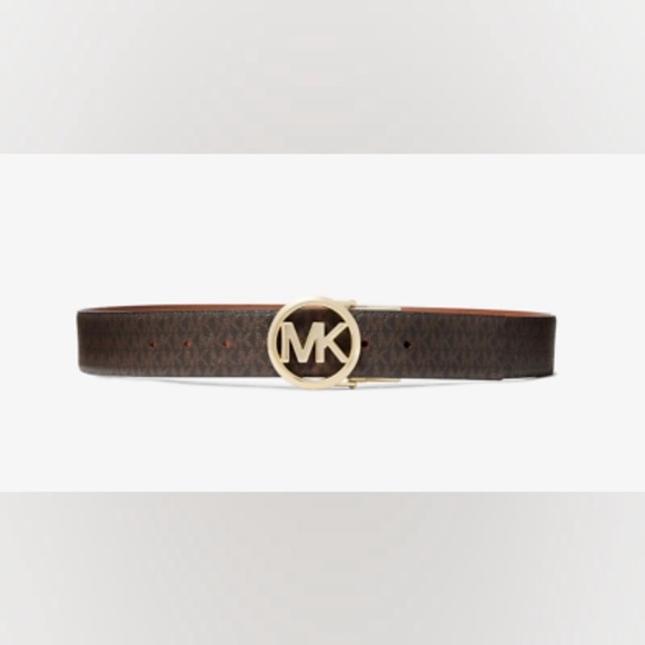 NEW authentic MK belt and buckle set - Picture 3 of 4